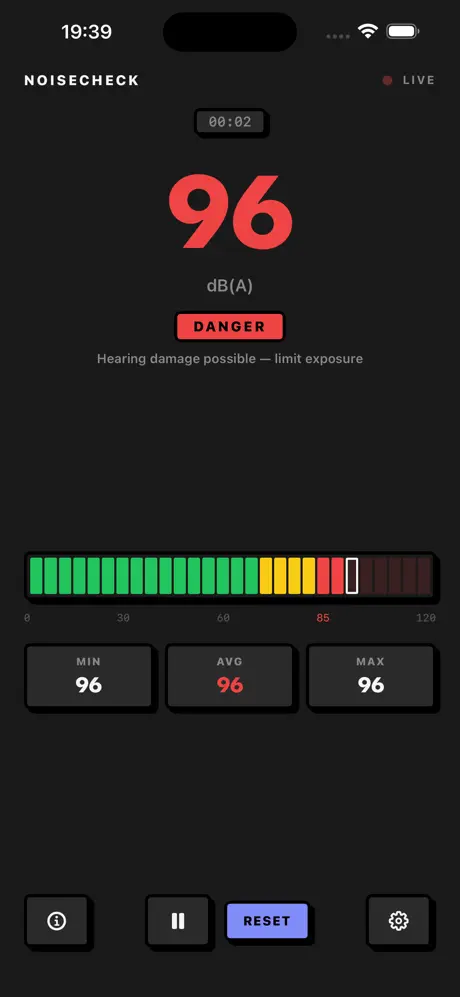 NoiseCheck screenshot 3